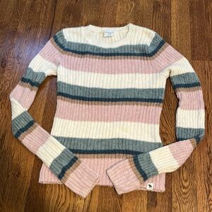 Abercrombie kids multicolor sweater girls 11/12